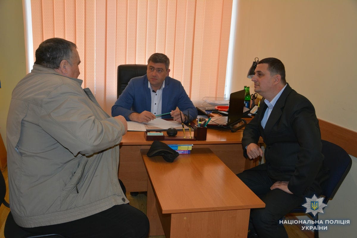 Керівник обласної поліції Роман Стефанишин зустрівся з громадою під час особистого прийому