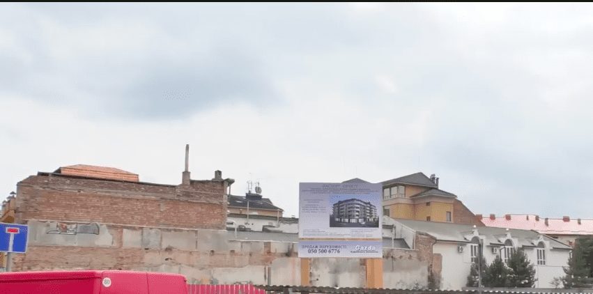 Міська влада погодила чергову скандальну забудову у центральній частині Ужгорода