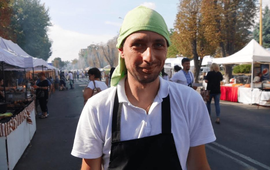 На вулиці Льва Толстого в Ужгороді стартував ярмарок до Дня міста