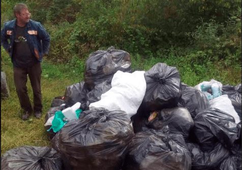 Лісівники Берегівщини зібралися понад 50 кбм сміття