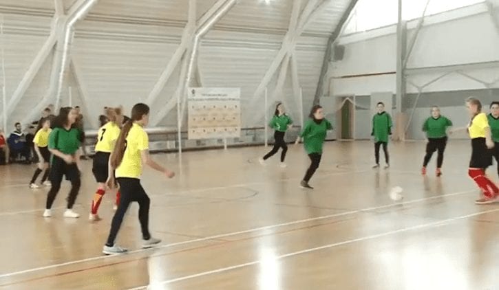 У Тячеві відбувся новорічний турнір із жіночого футболу (ВІДЕО)