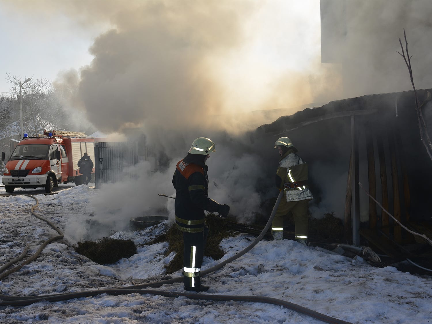 В Ужгороді вогнеборці ліквідували три пожежі житлових секторів