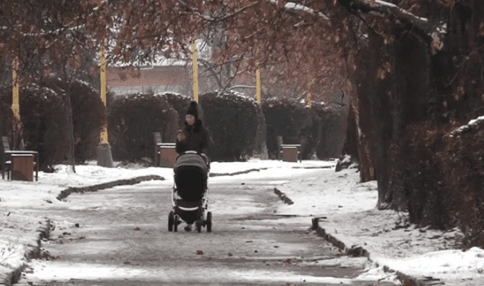 Новий рік приніс снігопади та ожеледицю на Закарпаття (ВІДЕО)