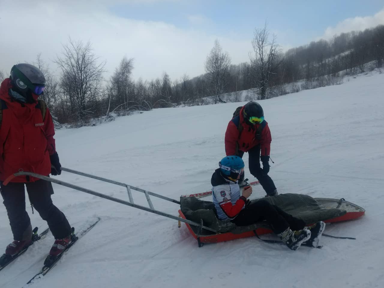 Гірські рятувальники пильнують безпеку під час чемпіонату України «Baby Champ Krasiya 2019»