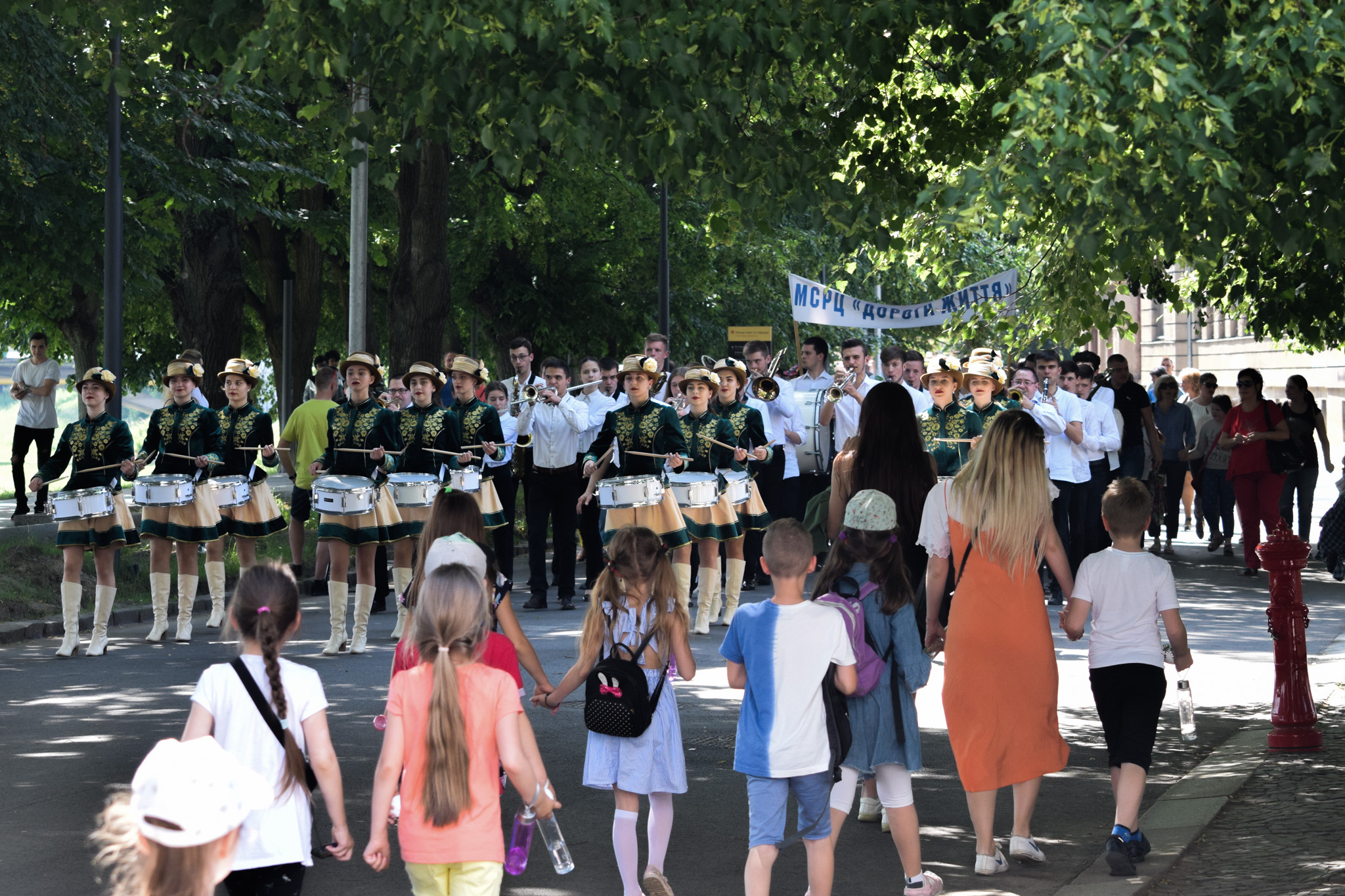 До Міжнародного дня захисту дітей в Ужгороді пройшов традиційний марш-ходотон