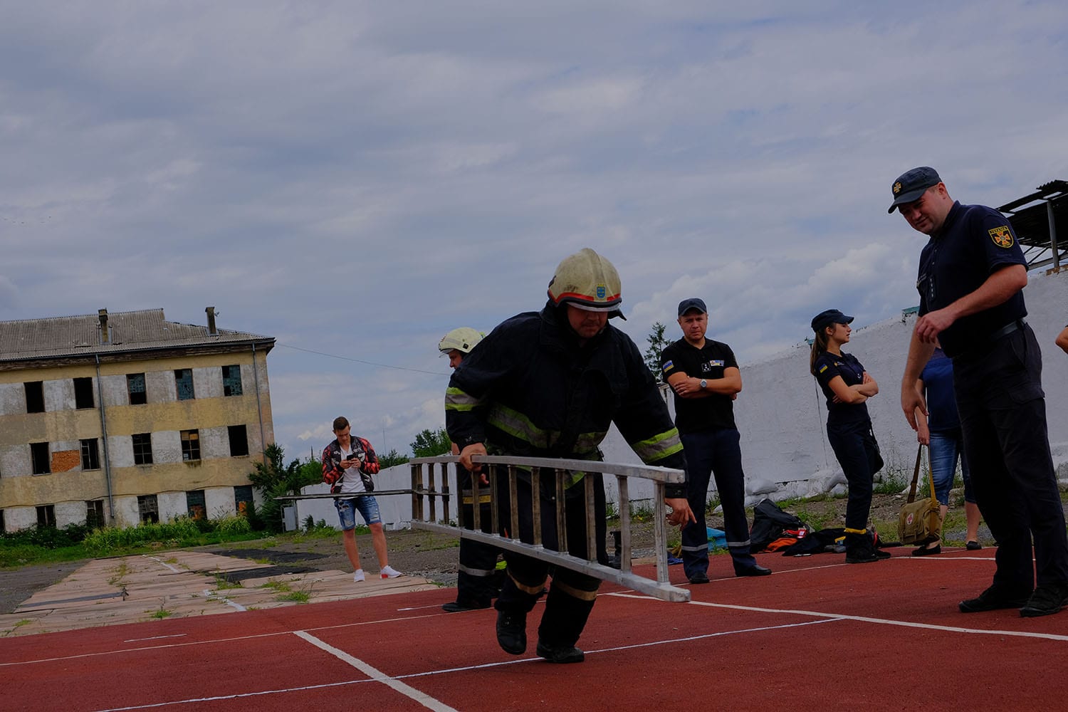 Закарпатські рятувальники визначають кращого начальника караулу