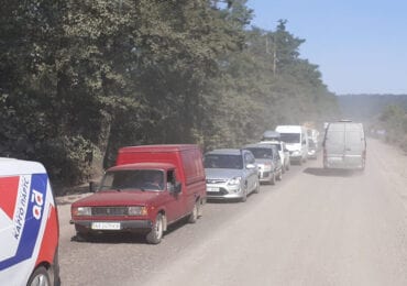 На трасі Мукачево-Рогатин утворився багатокілометровий затор (ФОТО)