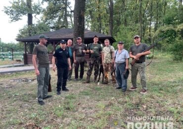 Поліція Закарпаття зустрілась з мисливцями (ФОТО)