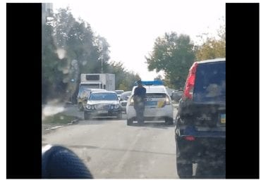 В Ужгороді на перехрестях Грушевського та Заньковецької ДТП (ВІДЕО)