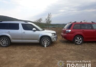 ДТП у Берегові: п'яний водій вдарив ззаду позашляховик «Mitsubishi Outlander» (ФОТО)