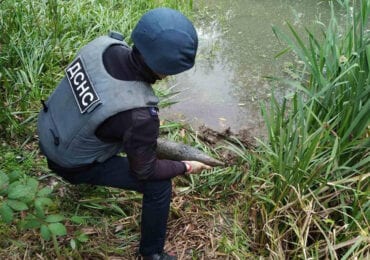 Ужгородські рятувальники знищили чергову вибухонебезпечну знахідку (ФОТО)