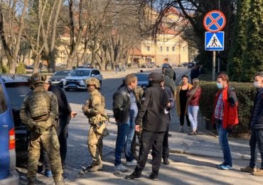 Терміново: В Ужгороді затримали Євгена Дребітка на прізвисько «Білий» (ВІДЕО)