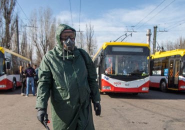 Коронавірус: ужгородським перевізникам розповідали як проводити дезінфекцію в автобусах