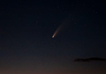 Ужгородський фотограф опублікував світлини комети Neowise (ФОТО)