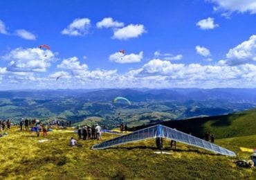 8 серпня на Закарпатті стартували змагання з парапланерного спорту "Borzhava Forever" (ФОТО)