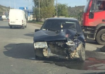 ДТП в Мукачеві: зіштовхнулися два автомобілі (ФОТО)