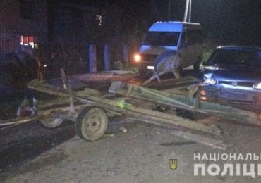 ДТП у Тячеві: п'яний водій в’їхав ззаду у кінну підводу (ФОТО)