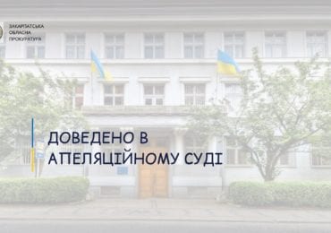 В суді апеляційної інстанції доведено вину начальника Берегівського міжрайонного управління водного господарства