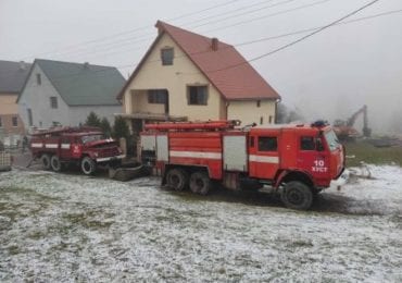 Страшна пожежа на Хустщині мало не знищила два обістя