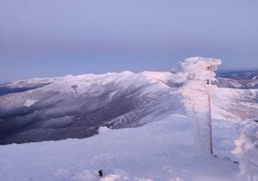 На Рахівщині температура опустилась до -11°С