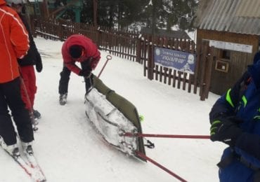 Гірські рятувальники Закарпаття тренувалися на горі Гимба