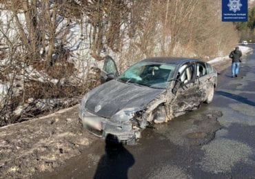 ДТП на Закарпатті: п'яний водій зіштовхнувся з вантажівкою (ФОТО)