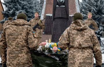 В Ужгороді вшанували подвиг учасників бойових дій у Дебальцеві