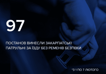 Паски безпеки повинні стати звичкою, що рятує життя!