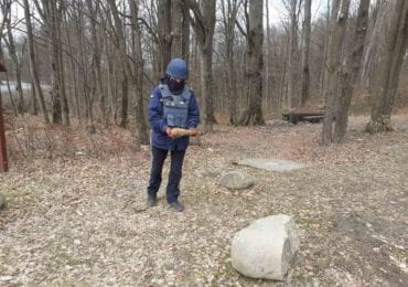 На Ужгородщині чоловік знайшов мінометну міну часів Другої світової війни