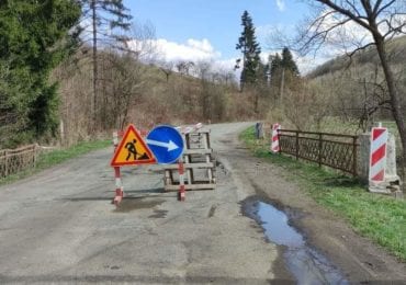 До уваги водіїв: на Закарпатті обмежили рух по дорозі Перечин – Свалява (ФОТО)