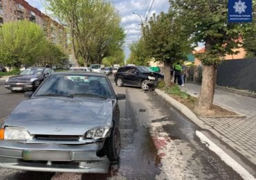 В Ужгороді сьогодні трапилась ДТП за участі двух легковиків