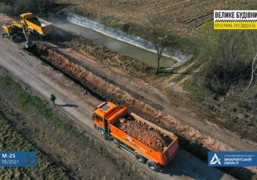 «Велике будівництво» у Закарпатті: що зроблено за два місяці (ФОТО)