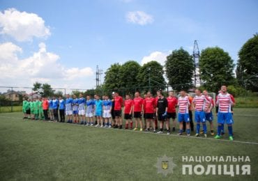 В Ужгороді пройшли змагання з мініфутболу серед поліціянтів (ВІДЕО)