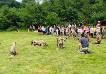 "FAMILY FEST-2021": на Закарпатті прикордонники разом з місцевою громадою організували спортивне свято