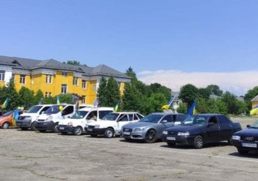 У Мукачеві влаштували автопробіг на честь 99-річниці 128-ої бригади