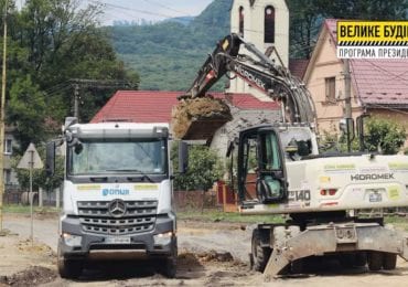 Уперше за кілька десятиліть у Перечині проводять масштабний ремонт автошляху Н-13