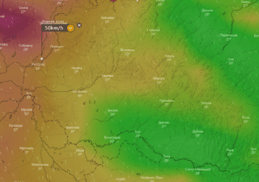 На Закарпатті сьогодні буде +35, грози та пориви вітру