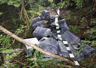 Біля Тячева через Тису до Румунії контрабандисти переправили 12 ящиків з сигаретами