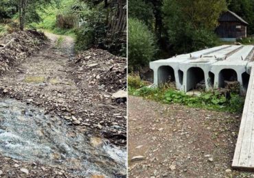 Через підняття води в селі на Закарпатті без сполучення залишилось близько 30 будинків