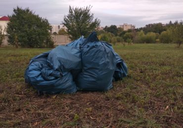 В Ужгороді прибирали територію біля озера "Кірпічка" (ВІДЕО)