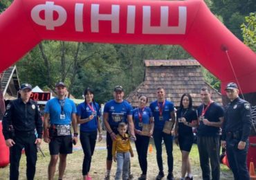 Патрульні Закарпаття взяли участь у забігу Runa Run