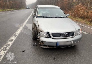 В Ужгороді п'яний водій Audi влетів у Mitsubishi (ФОТО)