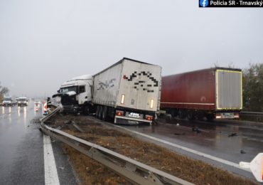 У Словаччині п'яний водій каміону з України скоїв ДТП (ФОТО)