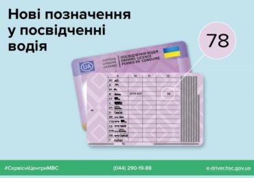 З 28 грудня у посвідченнях водія з'явиться нова відмітка