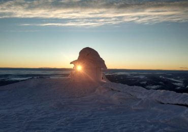 Фото дня: на високогір'ї Карпат температура повітря опустилася -10°С