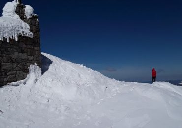 На високогір'ї Карпат температура повітря -6°С