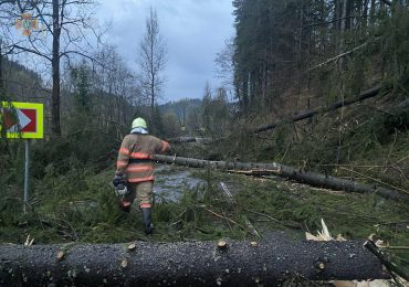 На Великдень Закарпаття охопила негода: рятувальники опублікували фото наслідків (ФОТО)