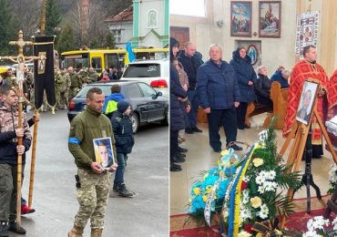На Закарпатті попрощалися із загиблими на війні Антоном Бітлянином та Андрієм Шміло