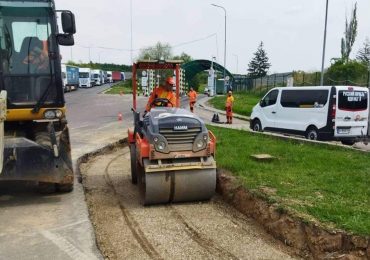 На КПП «Ужгород» розширили смугу для великогабаритного транспорту