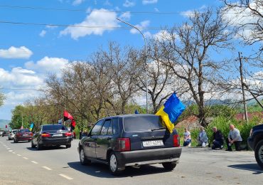 Великий Березний зустрів траурний кортеж загиблого Героя Василя Пекаря